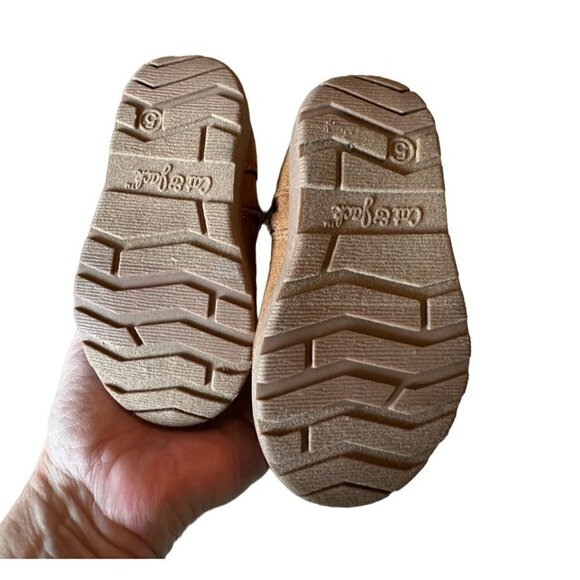 Cat & Jack Shearling Boots Tall Toddler Size 5 Leah Brown Fur Boots New - Picture 6 of 6